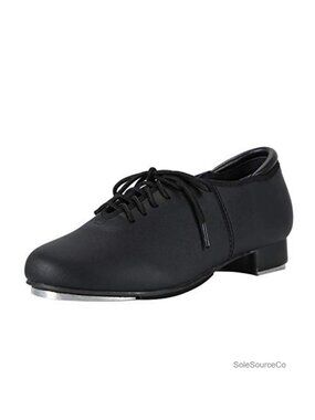 PU Leather Lace Up Tap Dance Shoes Unisex